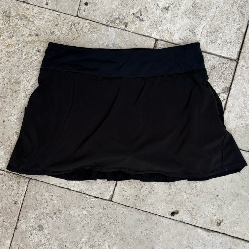 Lululemon Athletica Black Mini Skirt